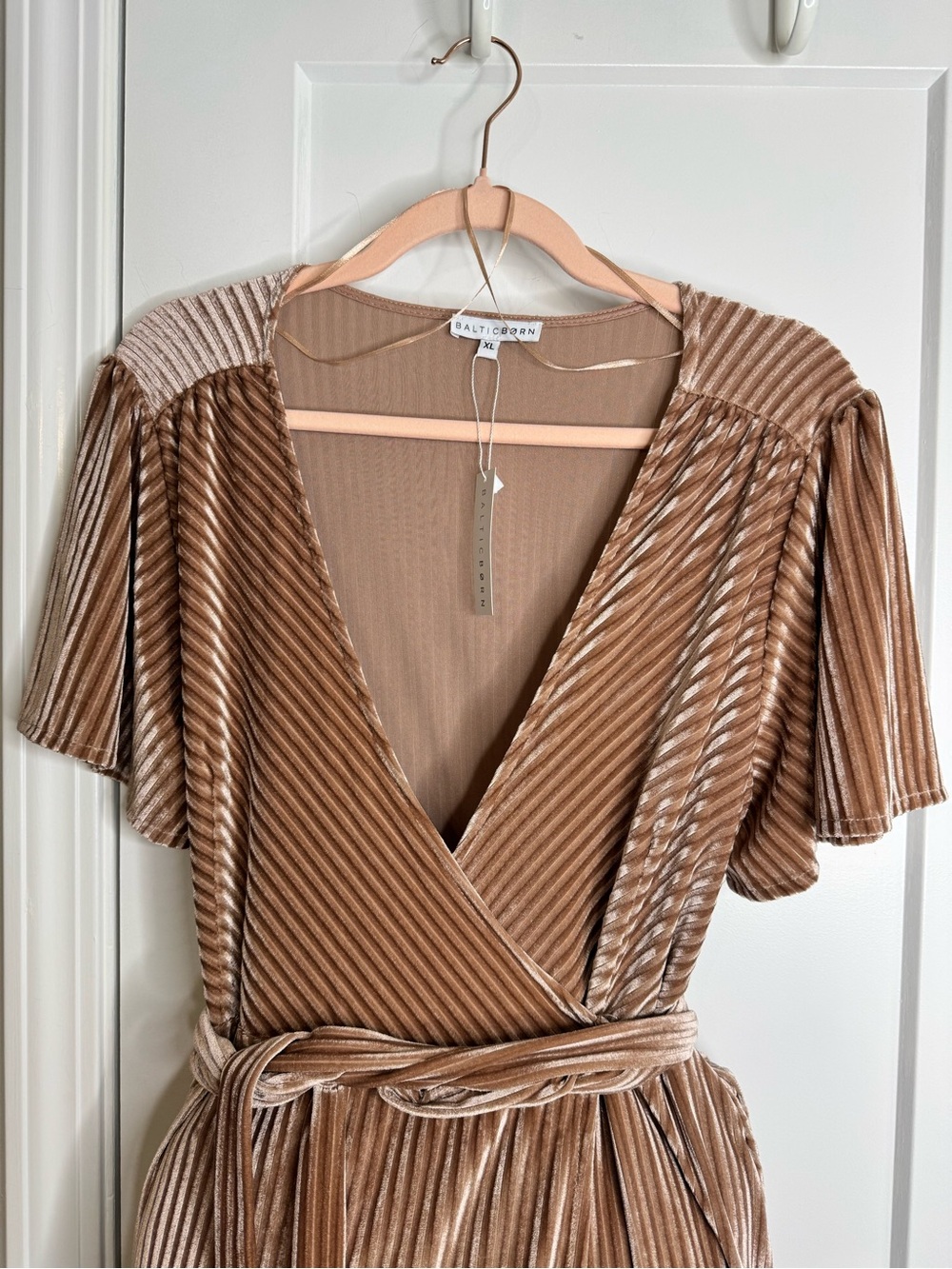 Baltic Born Maxi Mocha Wrap Dress - Picture 4 of 7